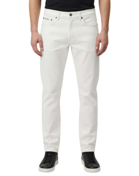 CALVIN KLEIN JEANS CLASSIC TAPER CHALK WHITE JEAN