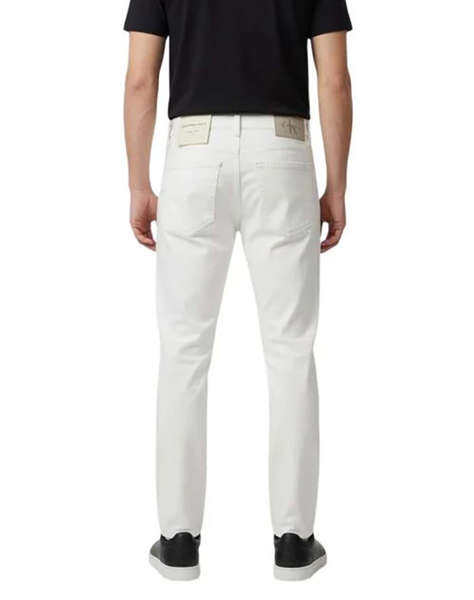 CALVIN KLEIN JEANS CLASSIC TAPER CHALK WHITE JEAN