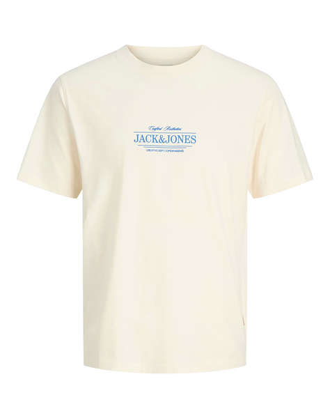 JACK&JONES JORCASSIS MINIMAL TEE SS CREW NECK
