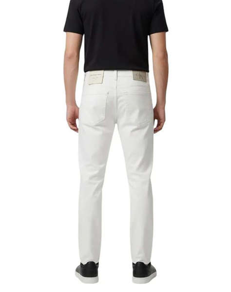 CALVIN KLEIN JEANS CLASSIC TAPER CHALK WHITE JEAN