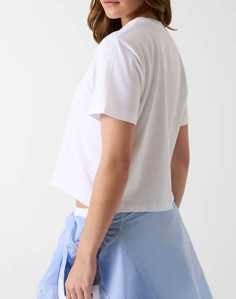 GUESS JEANS GJ SS CN BOXY EMBRO LOGO TEE WOMEN''S BLOUSE