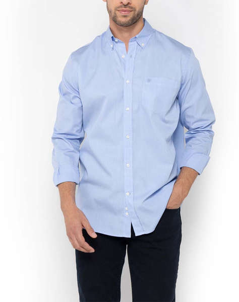 THE BOSTONIANS РИЗА CHESTER POPLIN REGULAR FIT MiniCheck POPLIN Button-down Regular Fit