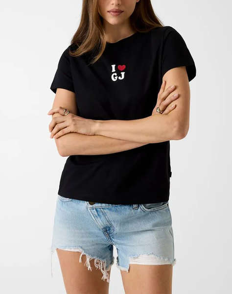 GUESS JEANS GJ SS CN I LOVE GJ REG TEE WOMEN''S BLOUSE