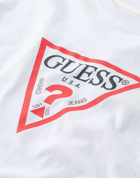 GUESS JEANS GJ SS CN SLIM ICONIC TEE WOMEN''S BLOUSE