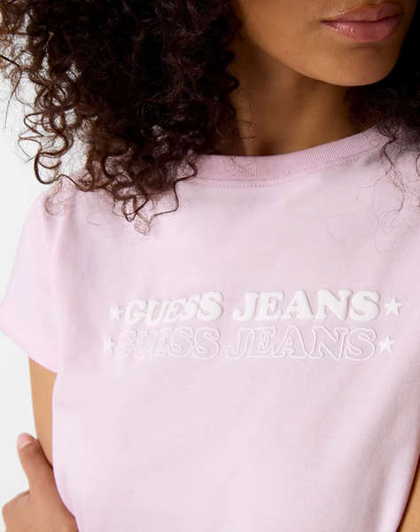 GUESS JEANS GJ SS CN REG PRINT STAR TEE WOMEN''S BLOUSE