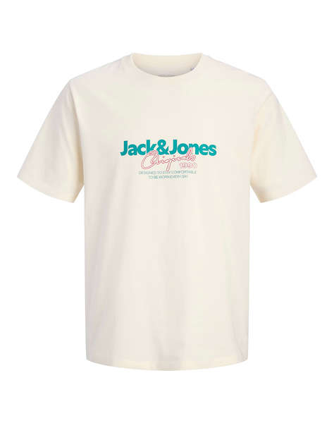 JACK&JONES JORCASSIS TEE SS CREW NECK FST