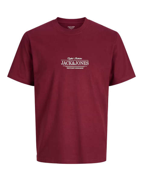 JACK&JONES JORCASSIS MINIMAL TEE SS CREW NECK