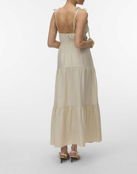 VERO MODA VMATHENA SINGLET DETAIL ANKLE DRESS WVN