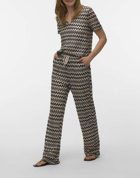 VERO MODA VMVIOLA HW WIDE PANTS JRS