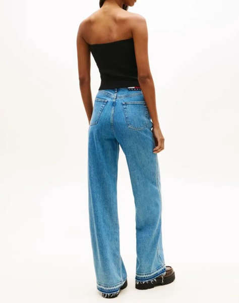 TOMMY JEANS TJW SLIM SH BANDEAU RIB TOP