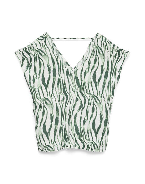 VERO MODA VMCHERIE S/S TOP WVN BTQ