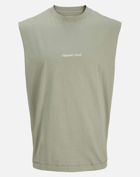 JACK&JONES JORNORREBRO EMB TEE SL CREW NECK LN