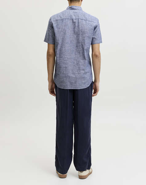 JACK&JONES JPRBLUSUMMER LIN. BL. SHIELD SS SHIRT SN