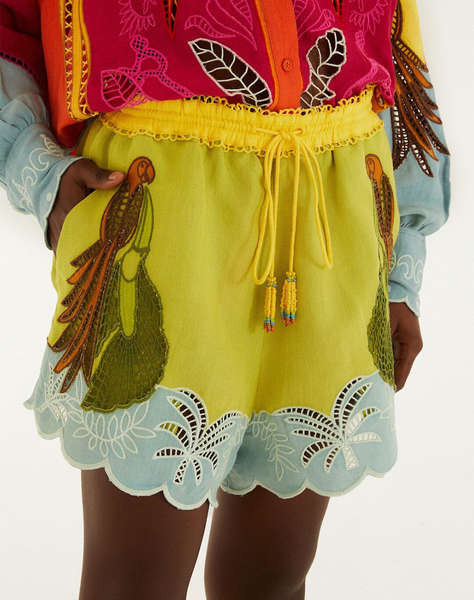 FARM RIO USIACURI RICHELIEU SHORTS-USIACURI MULTICOLOR