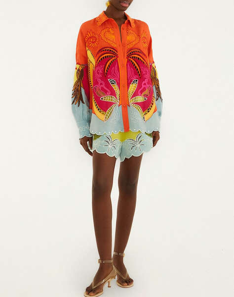 FARM RIO USIACURI RICHELIEU SHORTS-USIACURI MULTICOLOR