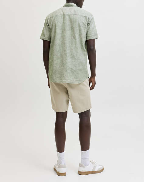 JACK&JONES JPRBLUSUMMER LIN. BL. SHIELD SS SHIRT SN