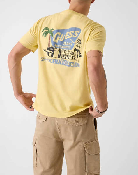 GUESS JEANS GJ SS CN REG WEST COAST HOTELMEN''S BLOUSE