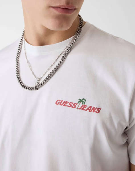 GUESS JEANS GJ SS CN REG WEST COAST HOTELMEN''S BLOUSE