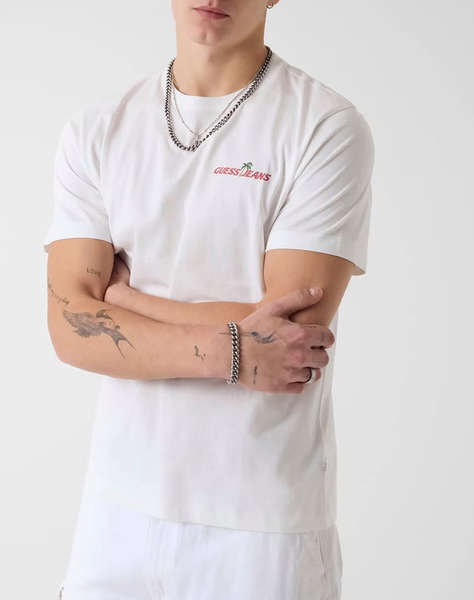 GUESS JEANS GJ SS CN REG WEST COAST HOTELMEN''S BLOUSE