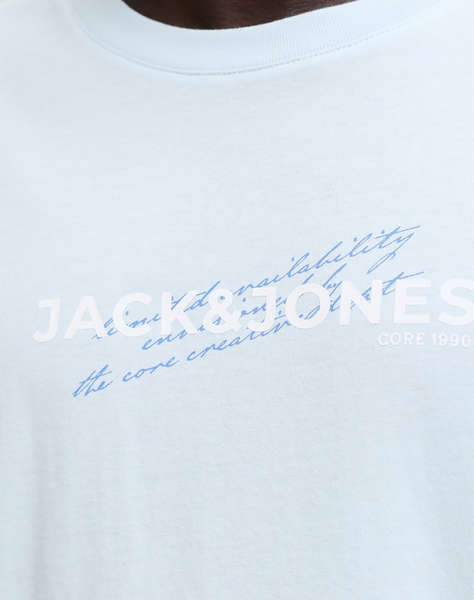 JACK&JONES JCOETERNA FRONT PRINT TEE SS CREW FST