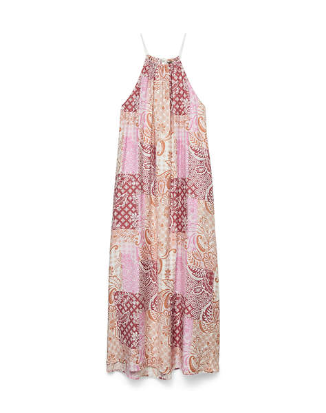VERO MODA VMCILLE HILDA HALTERNECK 7/8 DRESS WVN