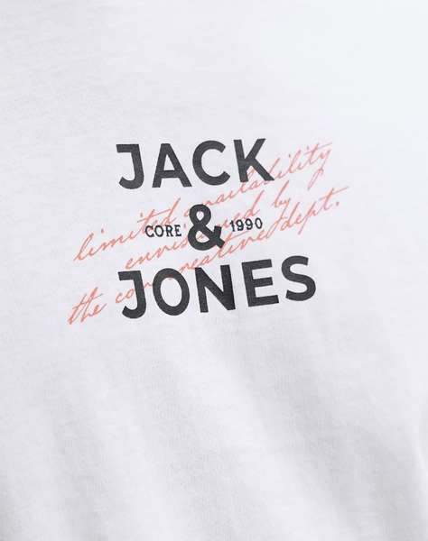 JACK&JONES JCOETERNA FRONT PRINT TEE SS CREW FST