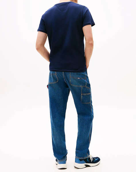 TOMMY JEANS TJM SLIM ESSENTIAL FLAG TEE EXT NEW