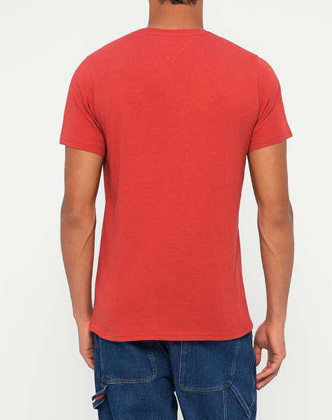 TOMMY JEANS TJM SLIM ESSENTIAL FLAG TEE EXT NEW