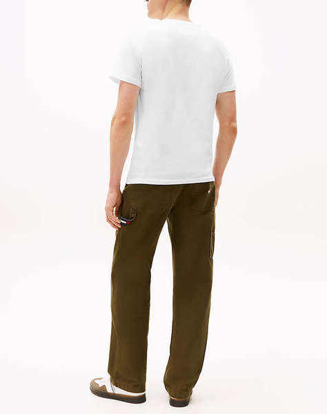 TOMMY JEANS TJM SLIM ESSENTIAL FLAG TEE EXT NEW