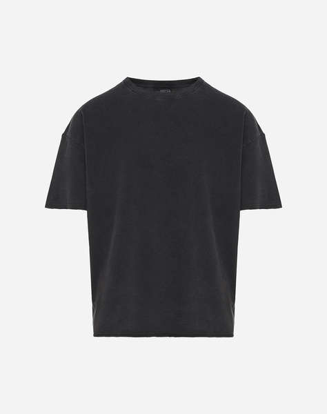 DIRTY LAUNDRY PIQUET T-SHIRT WITH RAW EDGES
