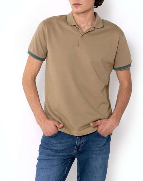 THE BOSTONIANS БЛУЗА POLO PIQUE WAFFLE REGULAR FIT