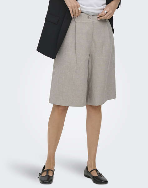 ONLY ONLLINDA HW MEL LONG SHORTS TLR NOOS