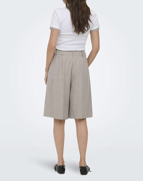 ONLY ONLLINDA HW MEL LONG SHORTS TLR NOOS