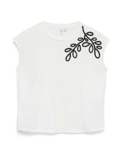 VERO MODA VMKIMBER S/L O-NECK TOP JRS BTQ