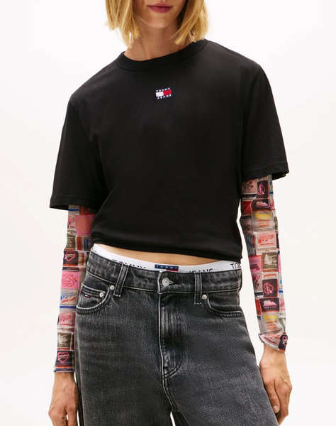 TOMMY JEANS TJW BXY BADGE TEE EXT NEW