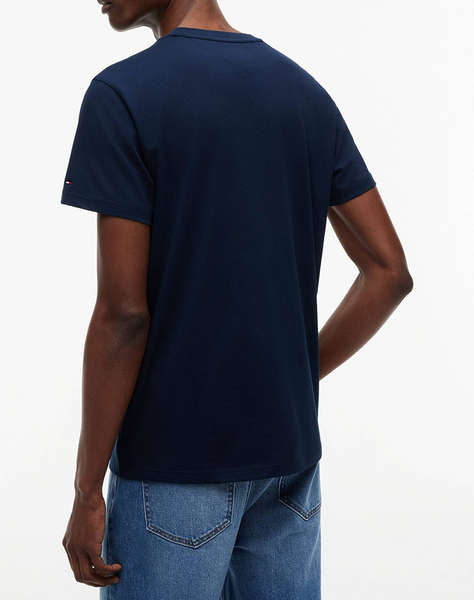 TOMMY JEANS TJM SLIM SIGN CHEST SS TEE EXT NEW