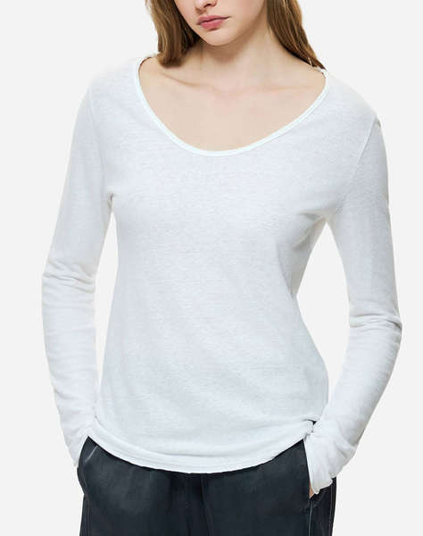 DIRTY LAUNDRY LINEN BLEND LONGSLEEVE