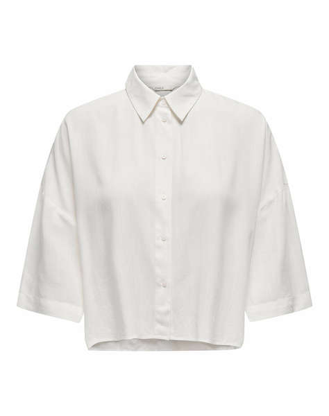 ONLY ONLASTRID LIFE 2/4 CROP SHIRT WVN NOOS