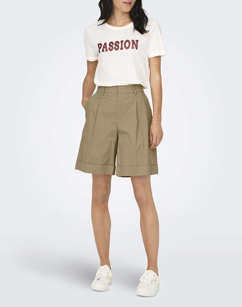ONLY ONLROSALIE HW BERMUDA SHORTS PNT NOOS