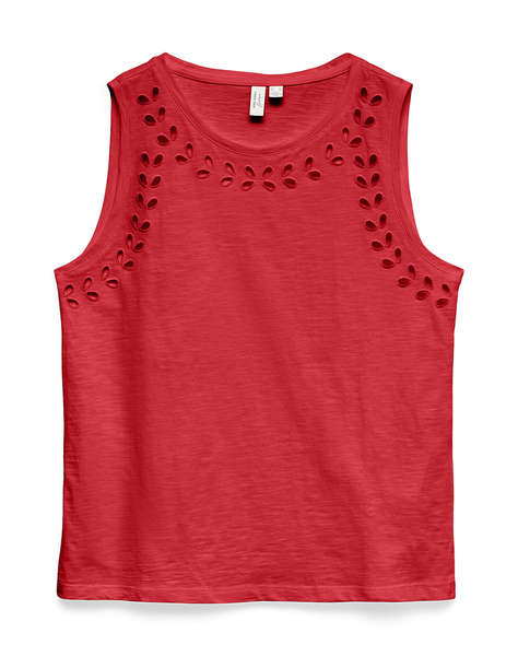 VERO MODA VMKLARA S/L O-NECK TOP JRS BTQ