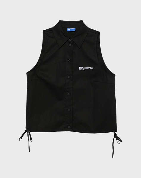 KARL LAGERFELD JEANS KLJ SLEEVELESS BLOUSE