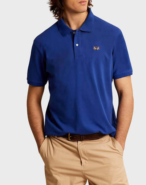 LA MARTINA BLOUSE POLO ΚΜ MAN S/S POLO PIQUET STRETCH