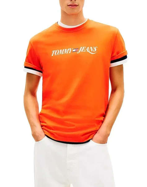 TOMMY JEANS TJM REG VINTAGE LA SS TEE
