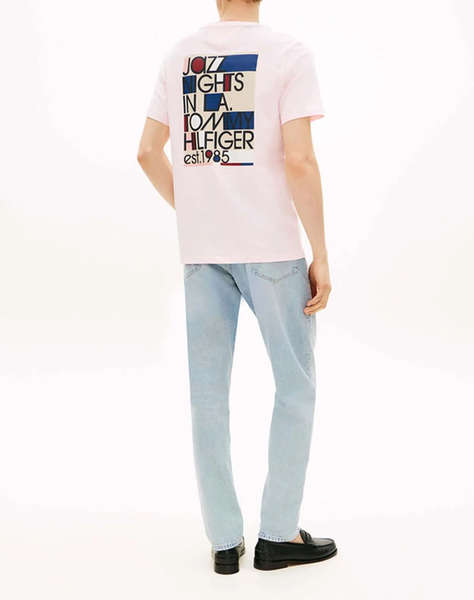 TOMMY HILFIGER JAZZ BACK GRAPHIC TEE