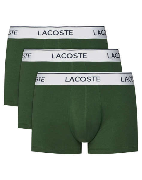 LACOSTE КОМПЛЕКТ ОТ 3 БЕЛЬО TRUNK UNDERWEAR TRUNK