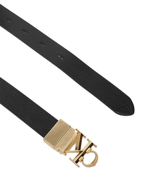 CALVIN KLEIN FACTED CK BUCKLE 25MM RE ADJ M