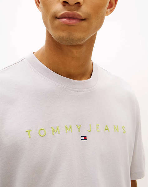 TOMMY JEANS TJM REG LINEAR LOGO TEE EXT