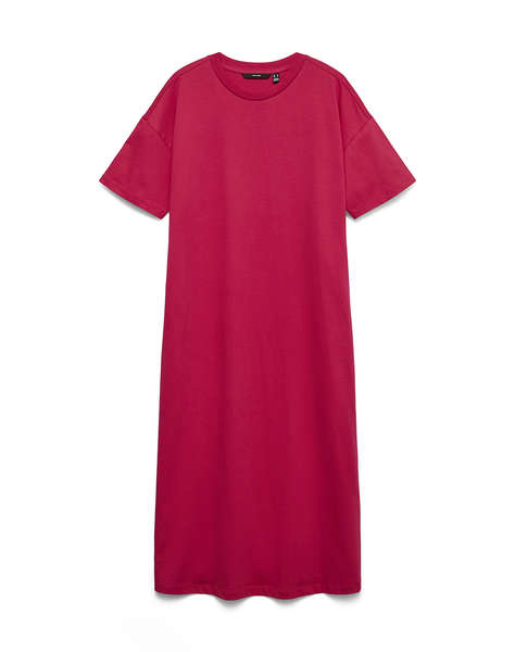 VERO MODA VMMOLLY SS OVERSIZE CALF DRESS NOOS
