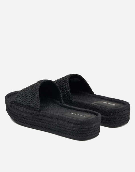 CALVIN KLEIN JEANS FLATF ESPADRILLE RAFFIA MG