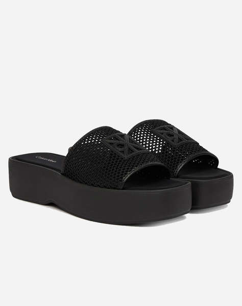CALVIN KLEIN JEANS FLATFORM SNDL MESH